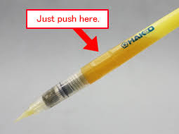 an FS-210 brush tip flux pen.